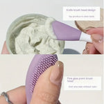 Double Head Silicone Face Care Brush