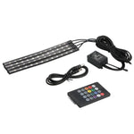 Car Interior LED Strip Lights with Remote Control