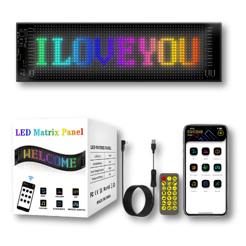 Led Display Screen For Car Taxi Soft