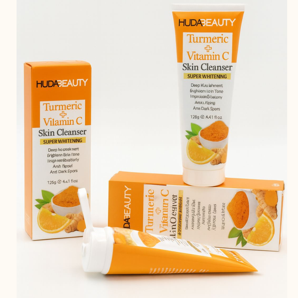 Huda Beauty Turmeric + Vitamin C Cleanser