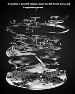 Men's Creative 3D Car Wheel Rotating Wrist Watch